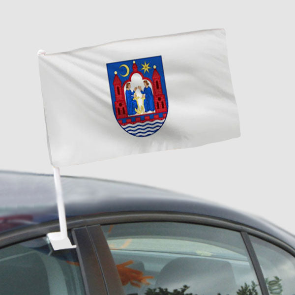 Aarhus Souvenir Car Flag