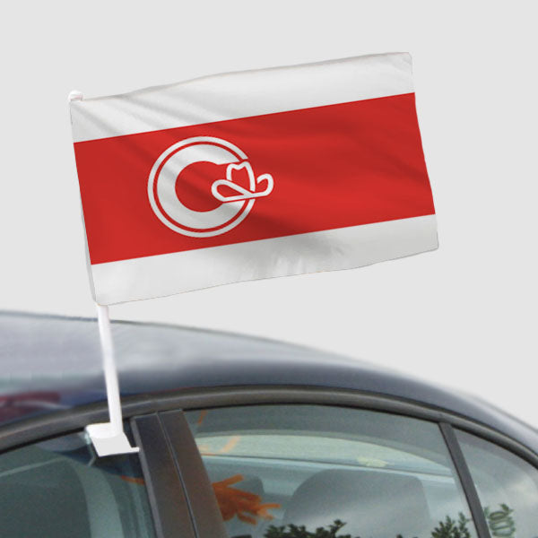 Calgary Souvenir Car Flag