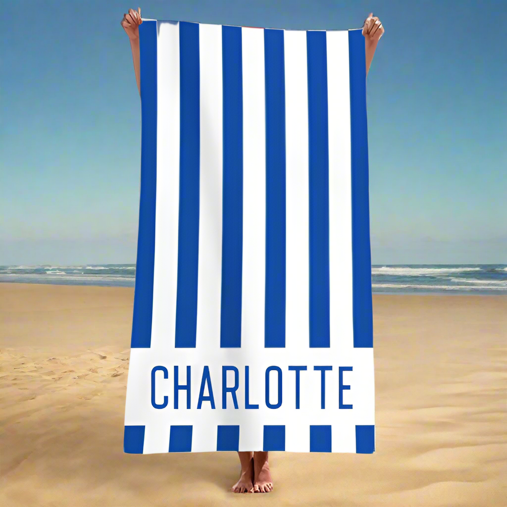 Charlotte Souvenir Beach Towel