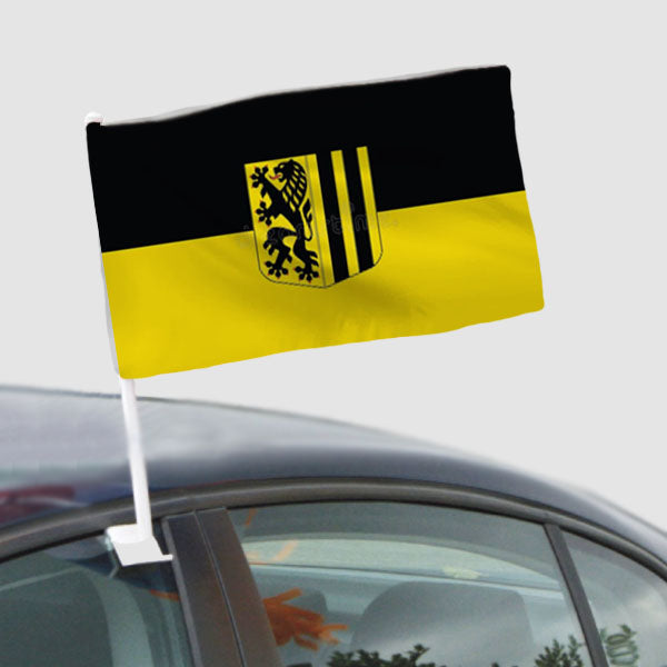 Dresden Souvenir Car Flag