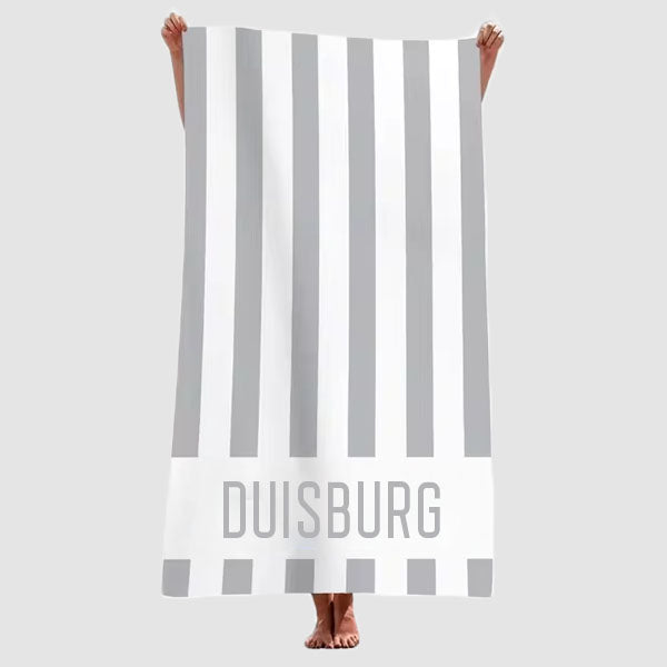 Duisburg Souvenir Beach Towel