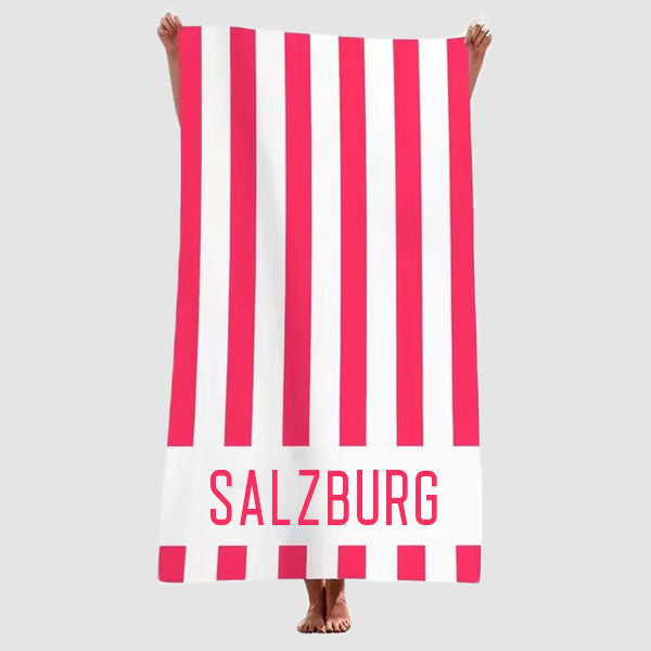 Salzburg Souvenir Beach Towel