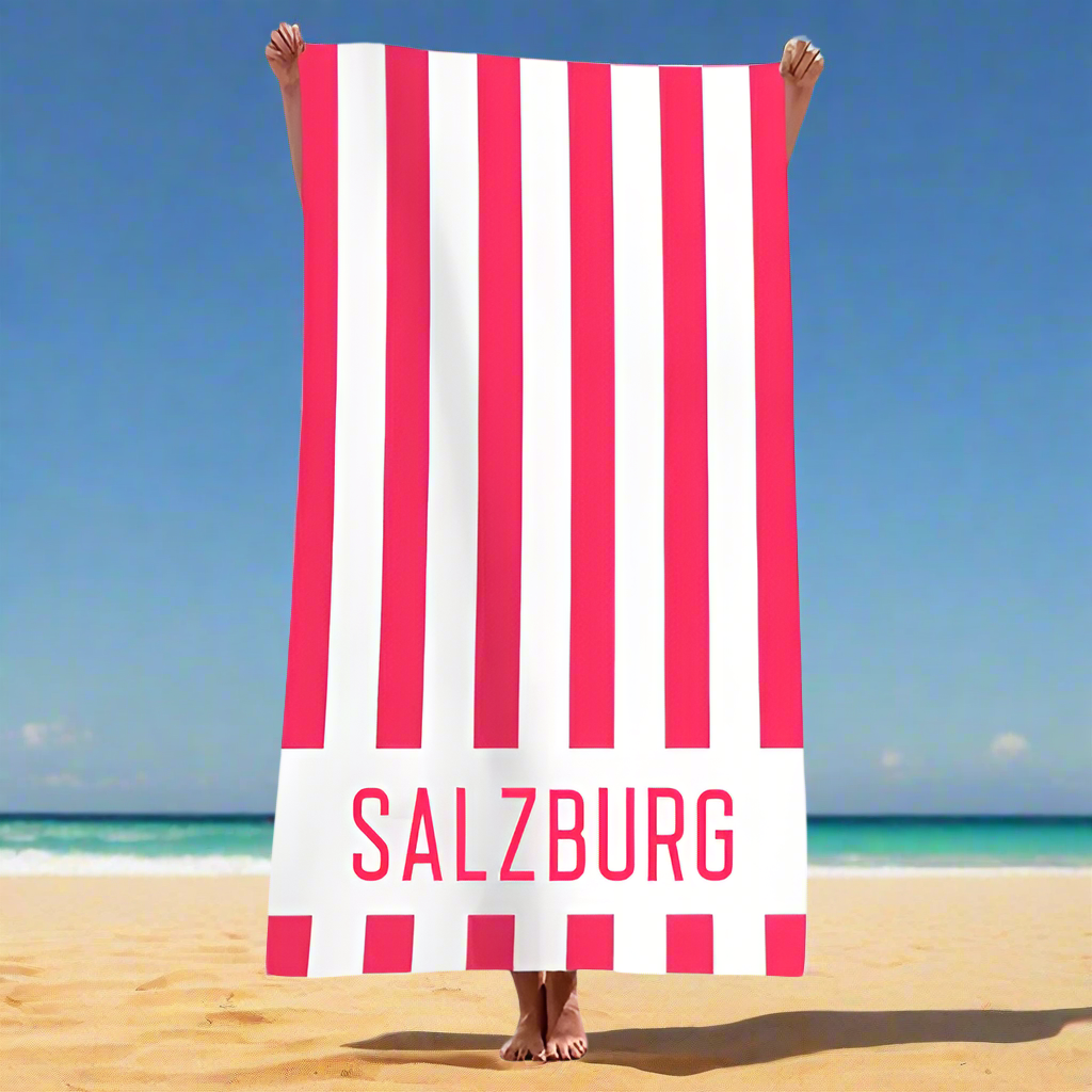 Salzburg Souvenir Beach Towel