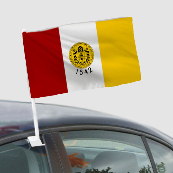 San Diego Souvenir Car Flag