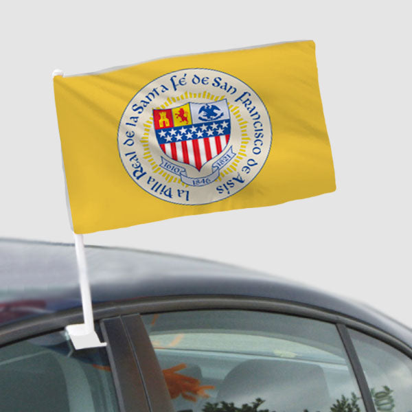 Santa Fe Souvenir Car Flag