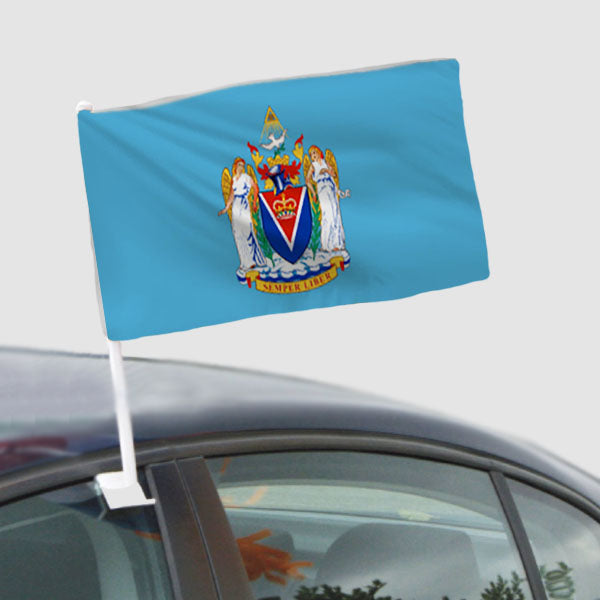 Victoria Souvenir Car Flag