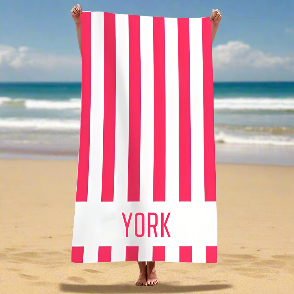 York Souvenir Beach Towel