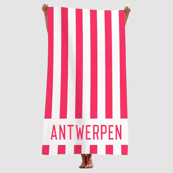 Antwerpen Souvenir Beach Towel