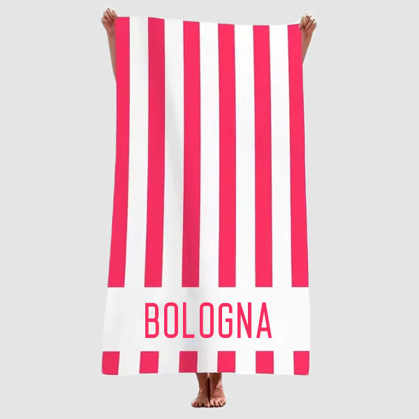 Bologna Souvenir Beach Towel