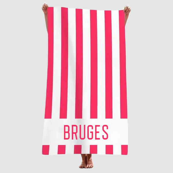 Bruges Souvenir Beach Towel