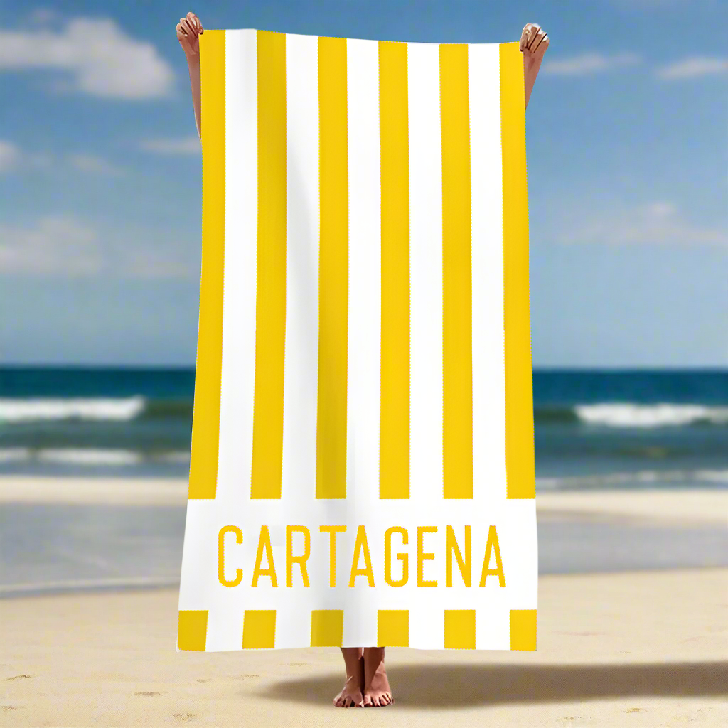 Cartagena Souvenir Beach Towel