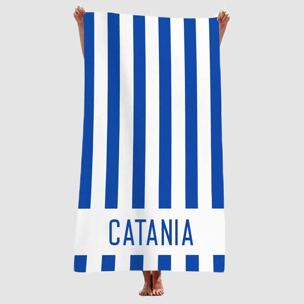 Catania Souvenir Beach Towel