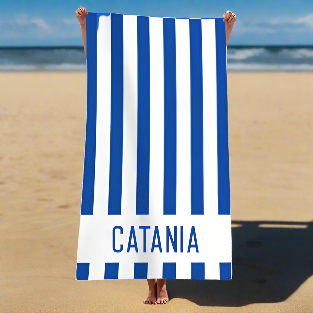 Catania Souvenir Beach Towel