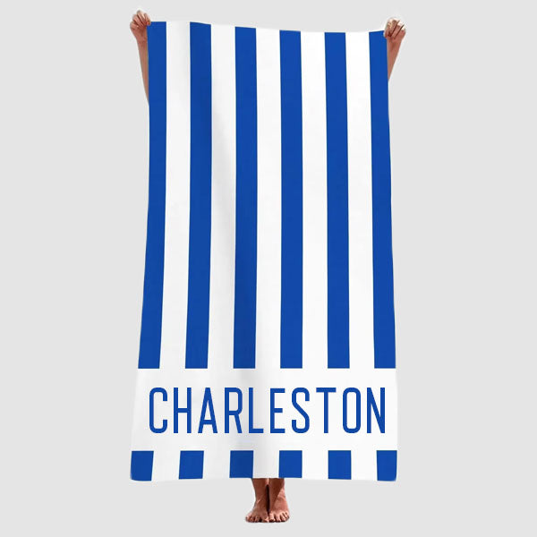 Charleston Souvenir Beach Towel