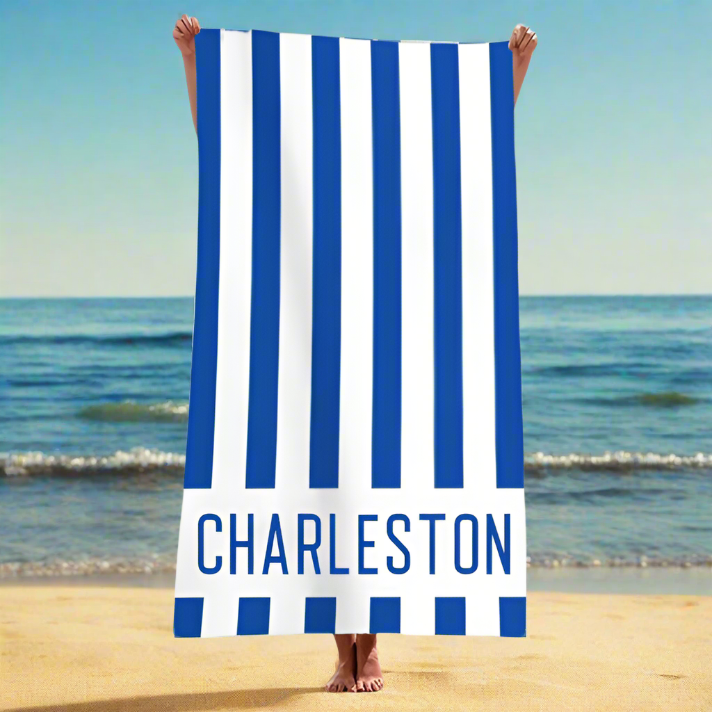 Charleston Souvenir Beach Towel