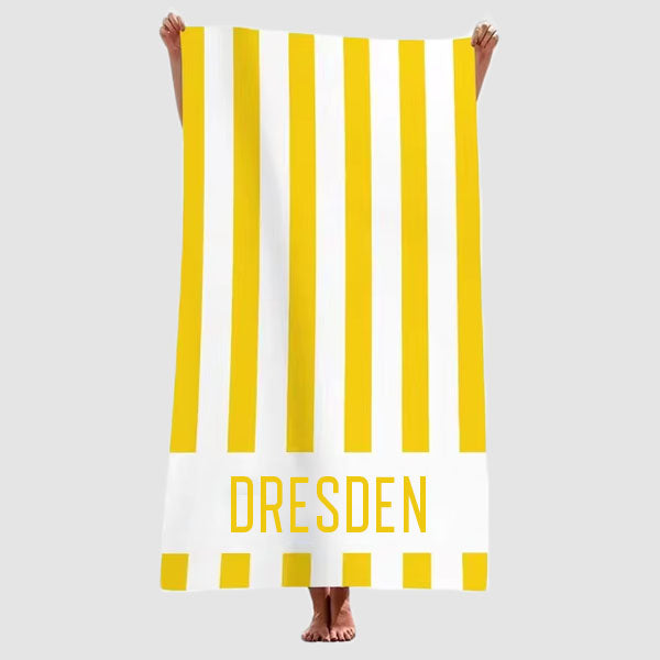 Dresden Souvenir Beach Towel