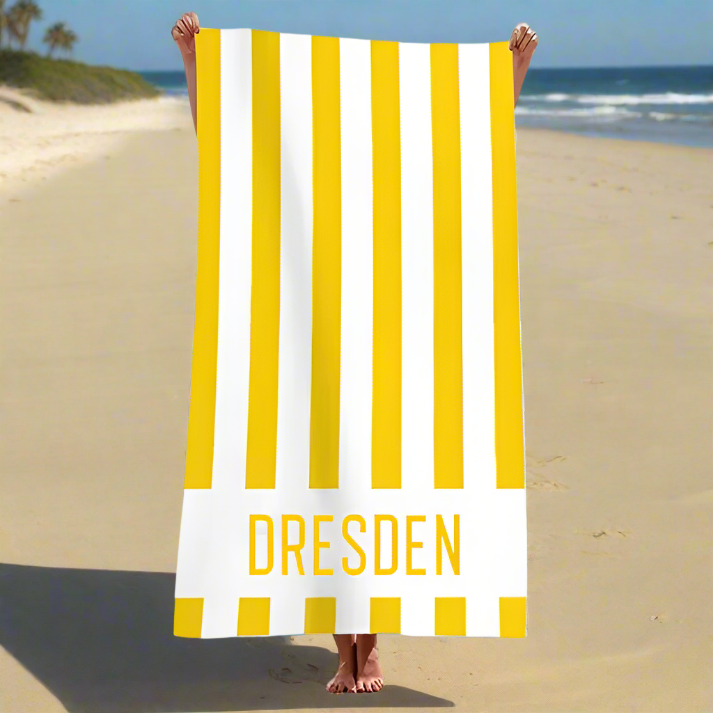 Dresden Souvenir Beach Towel