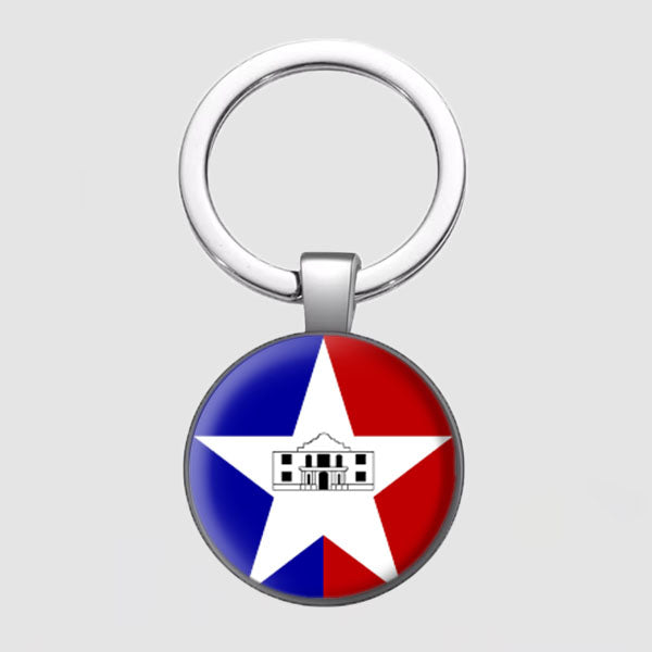 San Antonio Souvenir Keychain