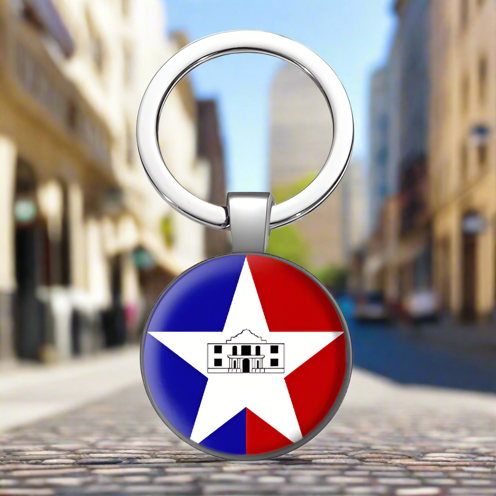 San Antonio Souvenir Keychain