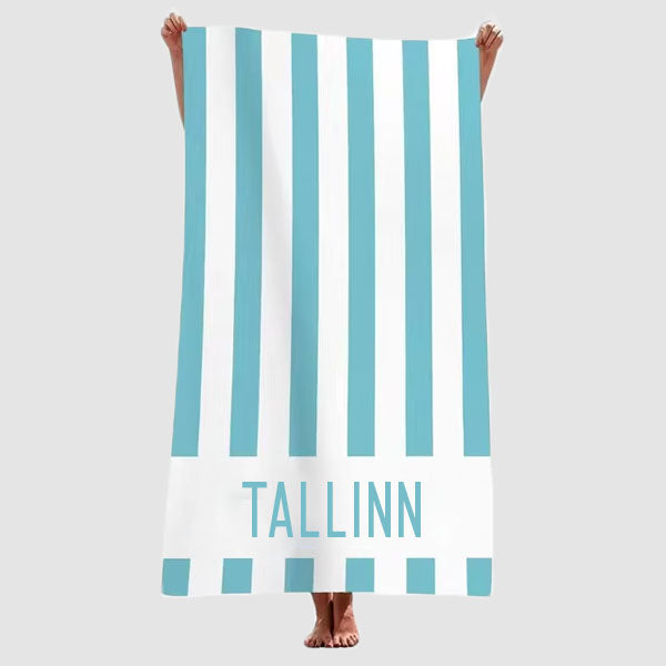 Tallinn Souvenir Beach Towel