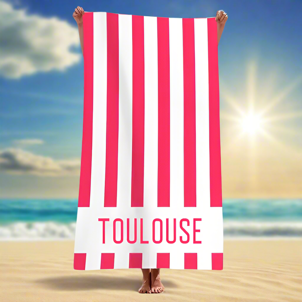 Toulouse Souvenir Beach Towel